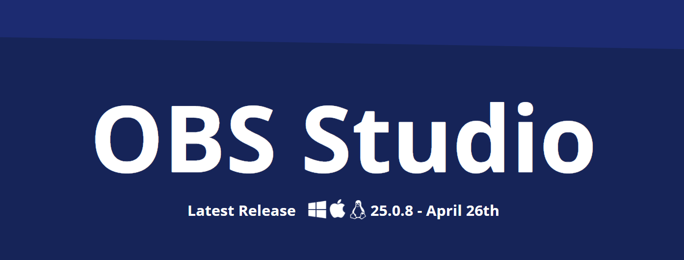 点播 | 录课、直播软件---OBS Studio 教程